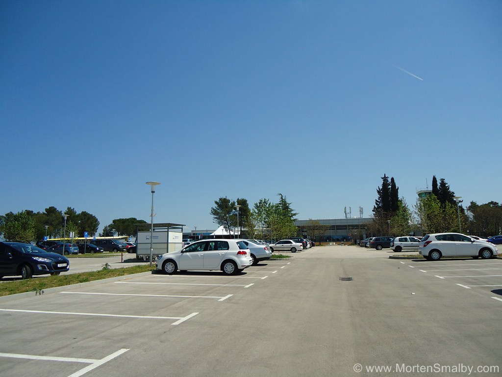 Parkplatz Zadar Flughafen